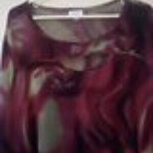 AVENUE WOMEN'S 30/32'W  short sleeve top